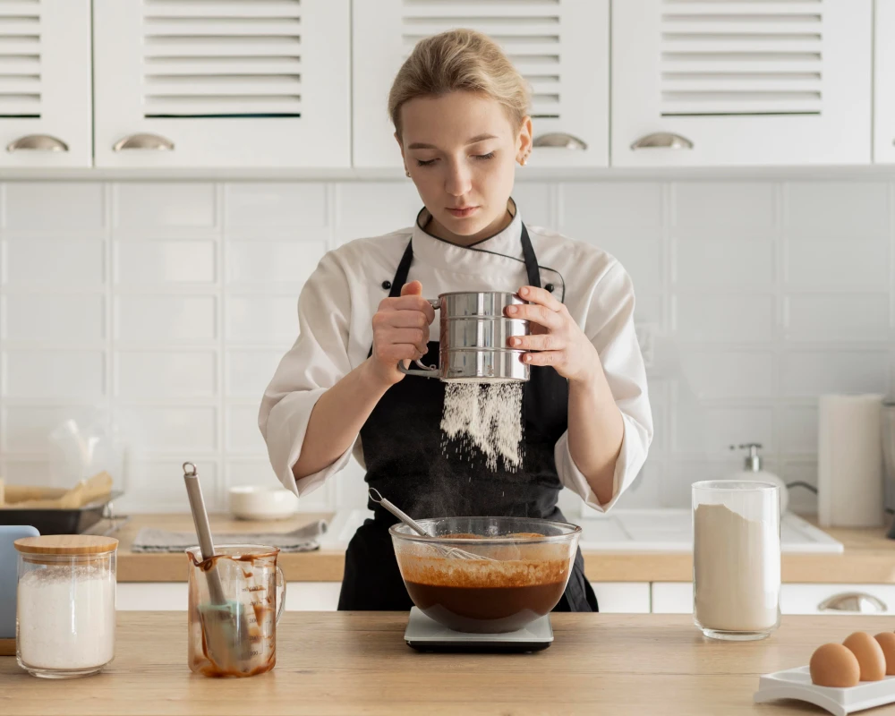small round kitchen island